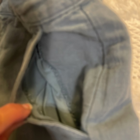 Calvin Klein linen pants green 10 Petite - Picture 4 of 16